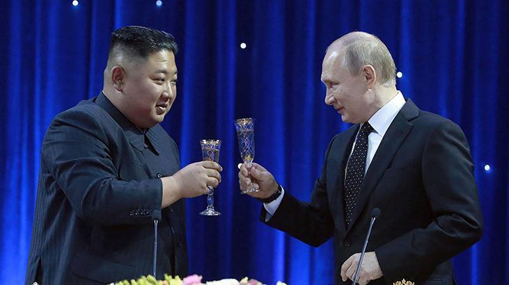 Kuzey Kore lideri Kim'den, Rusya'yla ilişkilerin bozulmaz olduğu mesajı