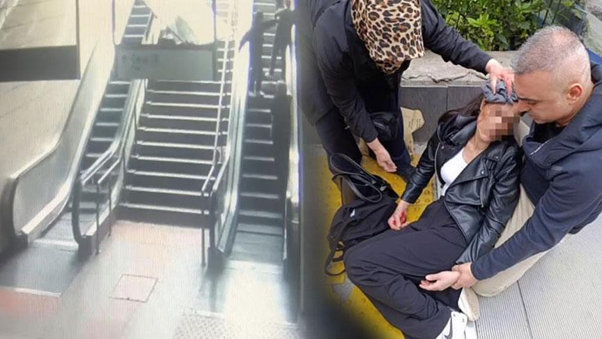 Maltepe metro istasyonunda şoke eden korkunç! 1 kişi yaralandı