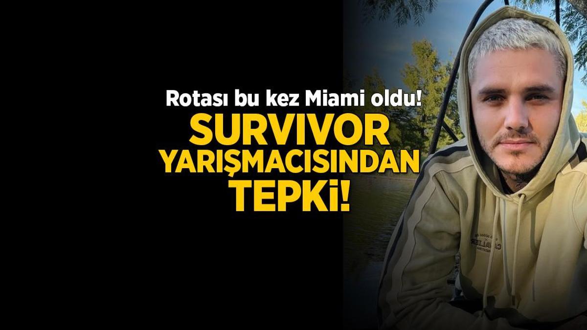 Mauro Icardi'nin bu kez rotası Miami oldu! Eski Survivor yarışmacısından olay tepki