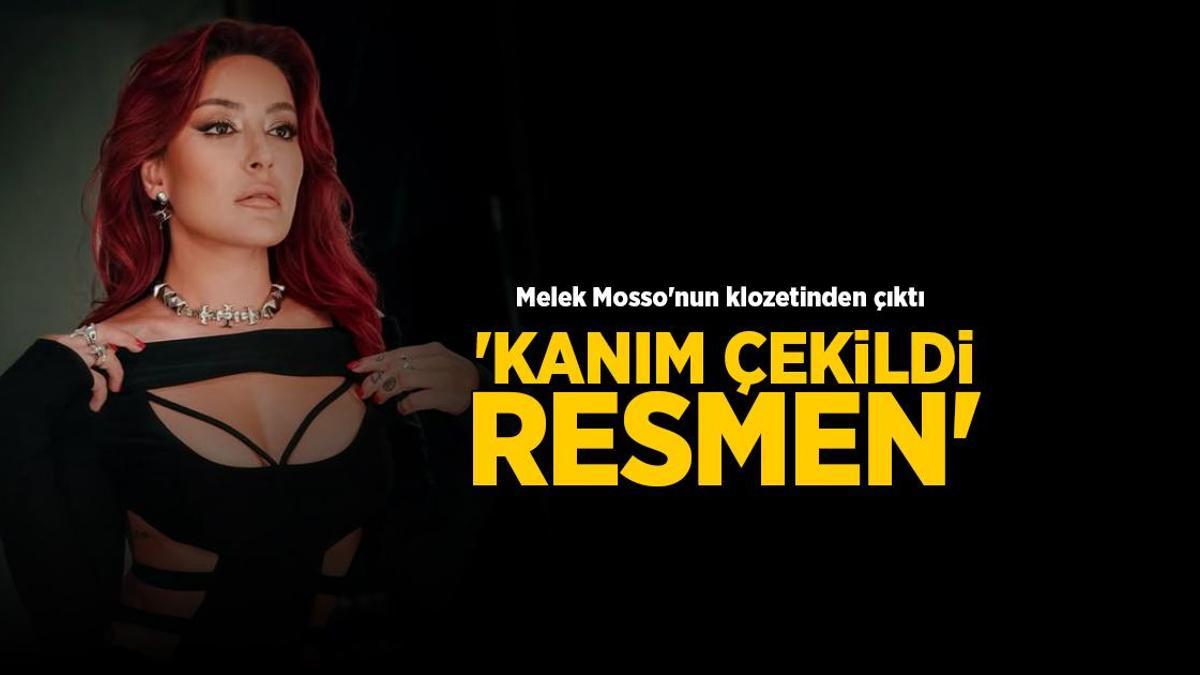 Melek Mosso'nun klozetinden çıktı! 'Kanım çekildi resmen'