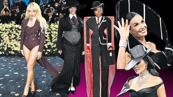 Met Gala’da siyah asalet