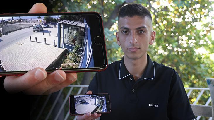 Metrelerce havaya uçtuğu kaza görünütüsünü izledi: Motosiklete binmeye tövbe ettim