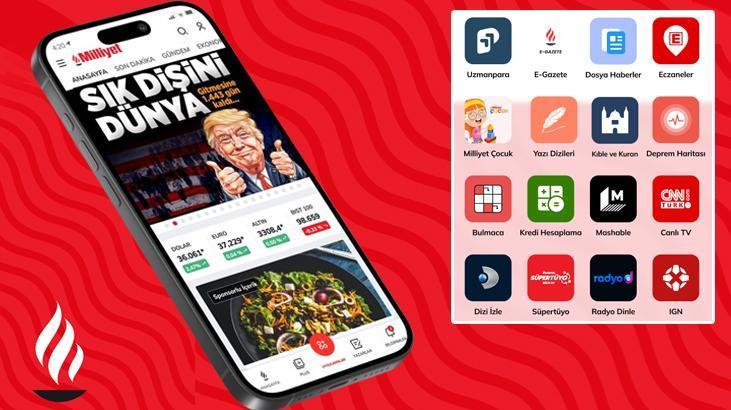 Milliyet uygulaması yenilendi! Kullanıcılara Super App sürprizi