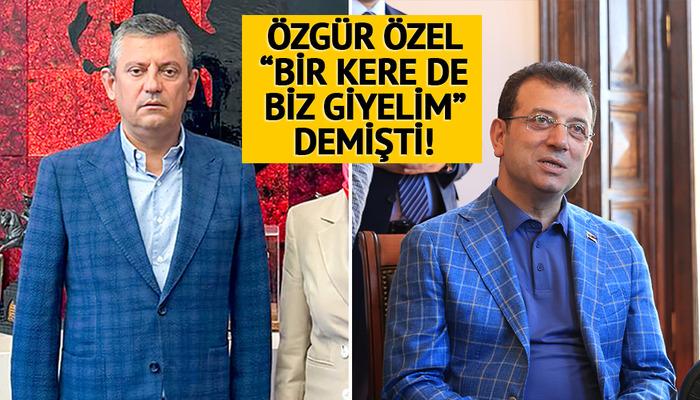 Özgür Özel "bir kere de biz giyelim" demişti! 'Winner ceketi' bu kez Ekrem İmamoğlu giydi