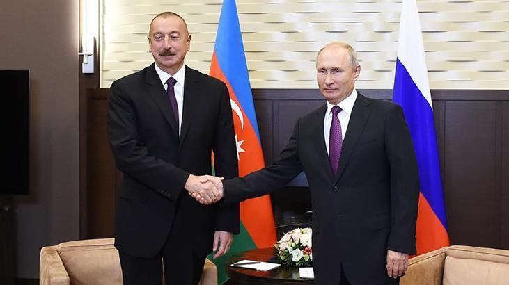 Putin ve Aliyev, düşürülen uçak konusunu görüştü