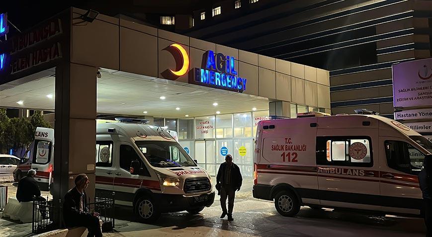 Samsun'da 126 işçi yedikleri yemekten sonra hastanelere başvurdu