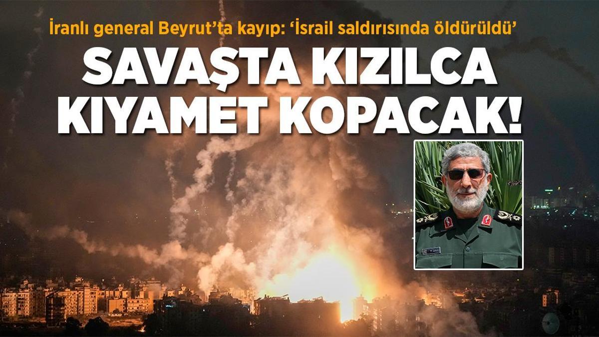 Savaşta son dakika... İranlı general Kaani kayıp! Tahran ve Tel Aviv sessiz