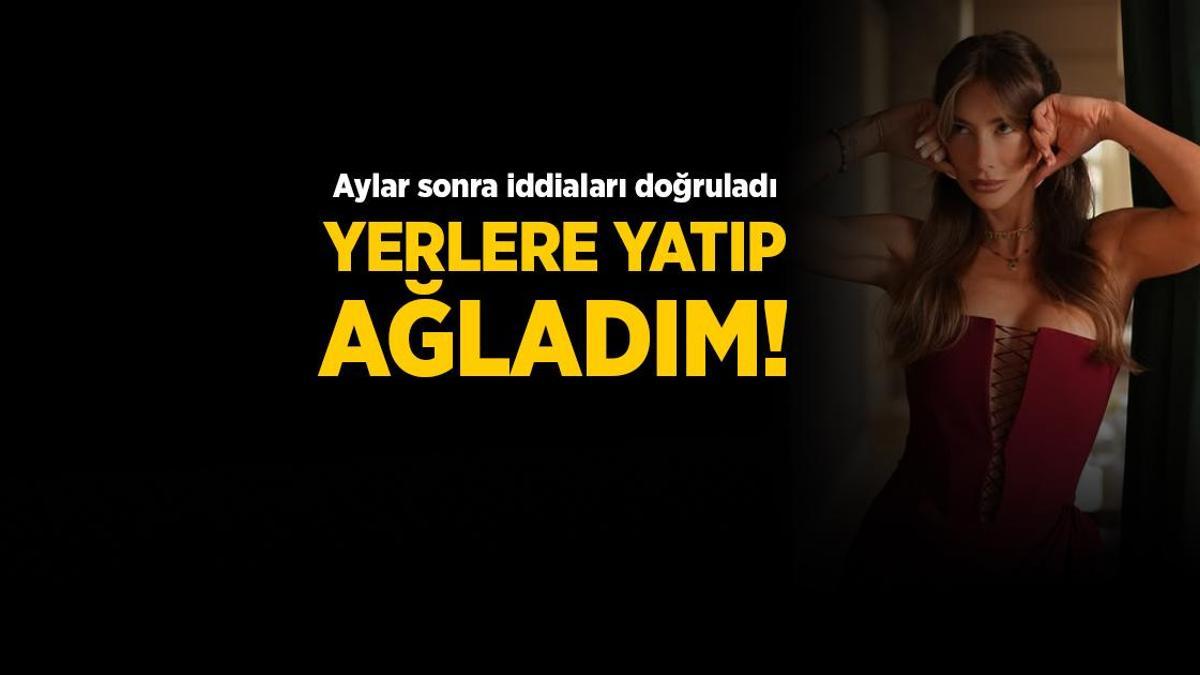 Şeyma Subaşı aylar sonra resmen doğruladı! 'Yerlere yatıp ağladım'
