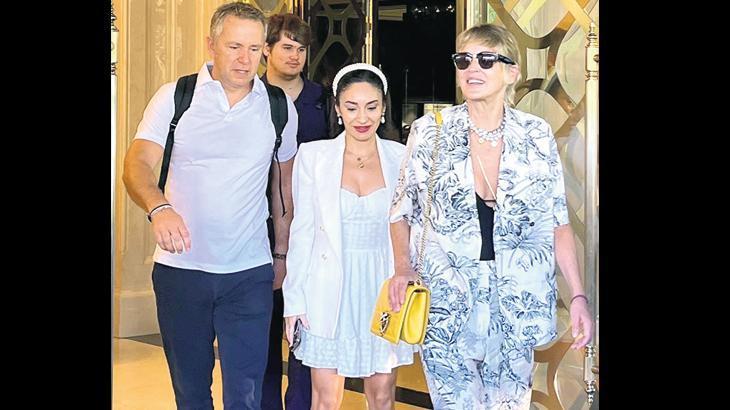 Sharon Stone Bodrum’da