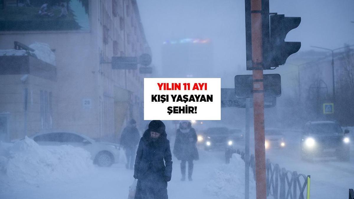 Sıcaklıklar eksi 60 dereceye kadar düşüyor: İşte yılın 11 yılı kışı yaşayan şehir!