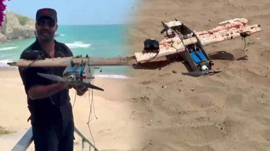 Şile denizinde büyük panik! Kamikaze dronuna benzer cisim bulundu