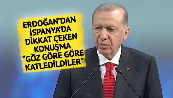 SON DAKİKA | 'Ateşkes çağrılarına kan dökerek karşılık veren şımarıklık' Cumhurbaşkanı Erdoğan'dan Gazze açıklaması "37 binden fazla insan göz göre katledildi"