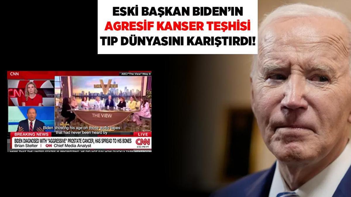 Son dakika! Biden'a agresif prostat kanseri teşhisi: Tıp dünyası şaşkın! 'Akla sığmıyor'