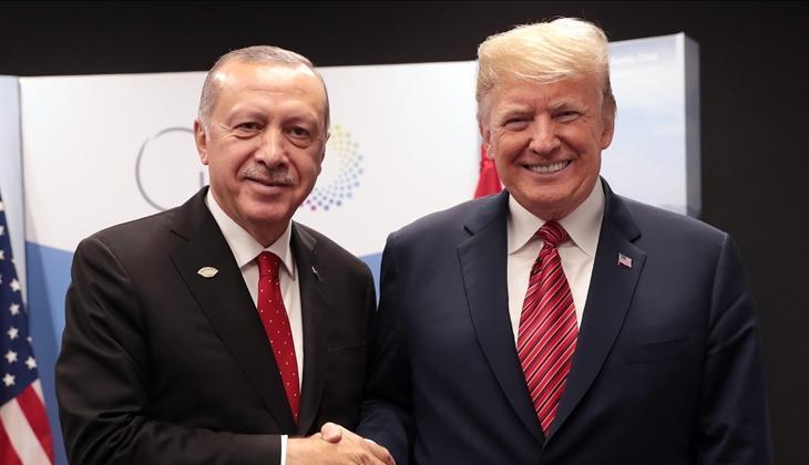 Son dakika! Cumhurbaşkanı Erdoğan, ABD Başkanı Trump ile görüştü