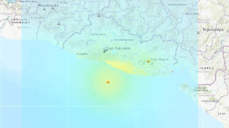 SON DAKİKA DEPREM HABERLERİ: El Salvador'da 6.3 büyüklüğünde korkutan deprem