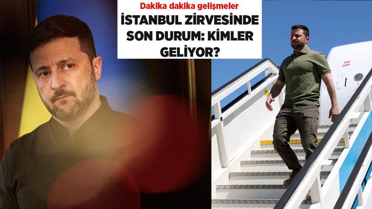 Son dakika... Dünyanın gözü İstanbul'da: Zelenskiy Ankara'da bekliyor, heyetler kim? Dakika dakika gelişmeler...