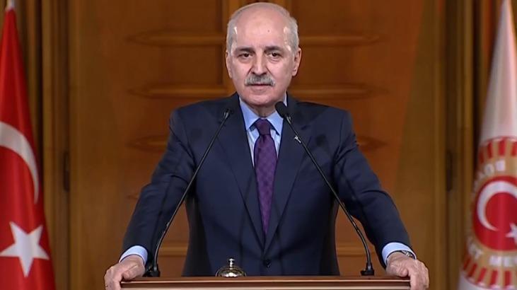 SON DAKİKA HABERİ: TBMM Başkanı Numan Kurtulmuş 