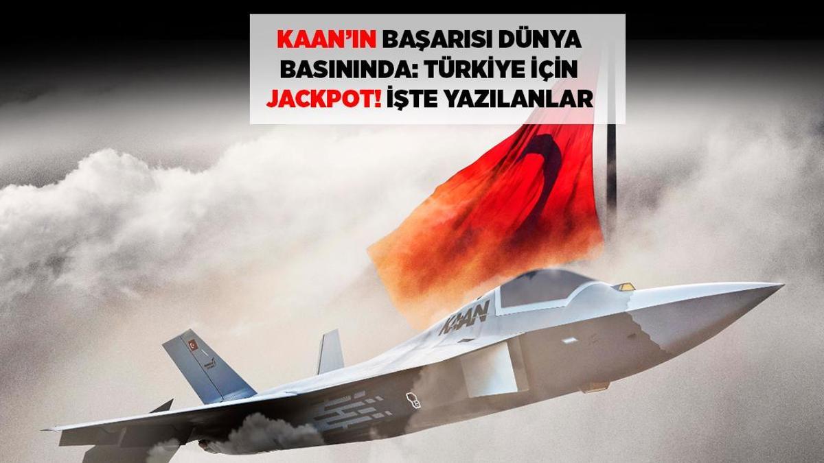 SON DAKİKA HABERLERİ: DÜNYA BASINI TÜRKİYE'NİN ENDONEZYA İLE 48 KAAN JETİ ANLAŞMASI İÇİN 'TÜRKİYE İÇİN BÜYÜK İKRAMİYE' DEDİ