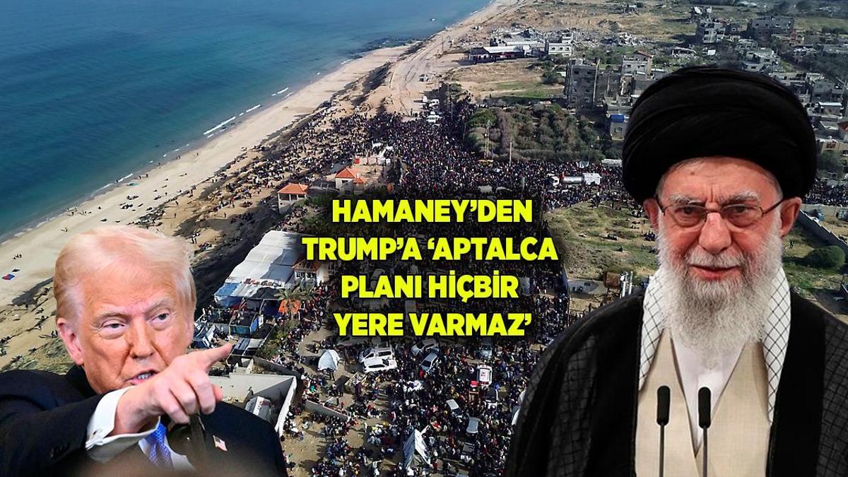 Son dakika... Hamaney'den Trump'a: Aptalca planları hiçbir yere varmayacak