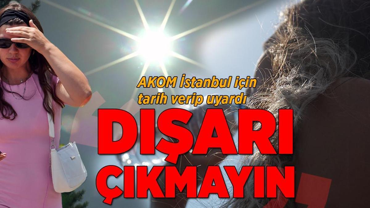 SON DAKİKA HAVA DURUMU: MGM uyardı! İşte İstanbul hava durumu