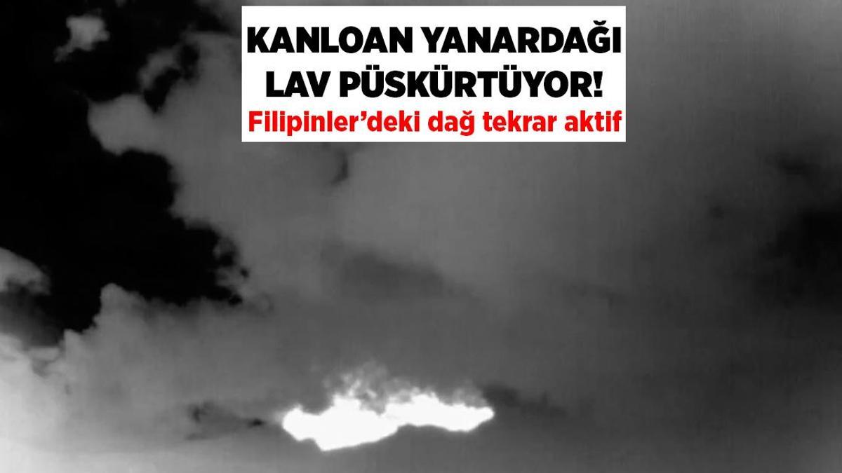Son dakika! Kanlaon Yanardağı'nda patlama meydana geldi!