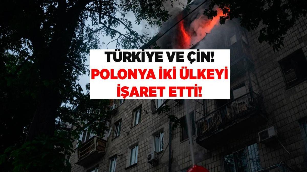 Son dakika... Polonya'dan Ukrayna-Rusya için 'Çin ya da Türkiye' işareti!