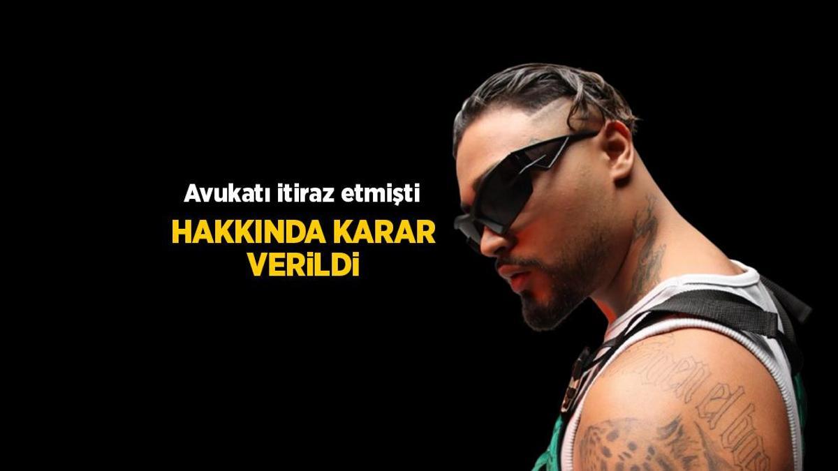 Son dakika: Rapçi Lvbel C5 hakkında karar verildi