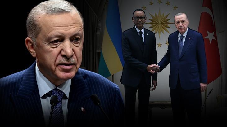 Son dakika: Ruanda Cumhurbaşkanı Türkiye'de! Cumhurbaşkanı Erdoğan'dan önemli açıklamalar