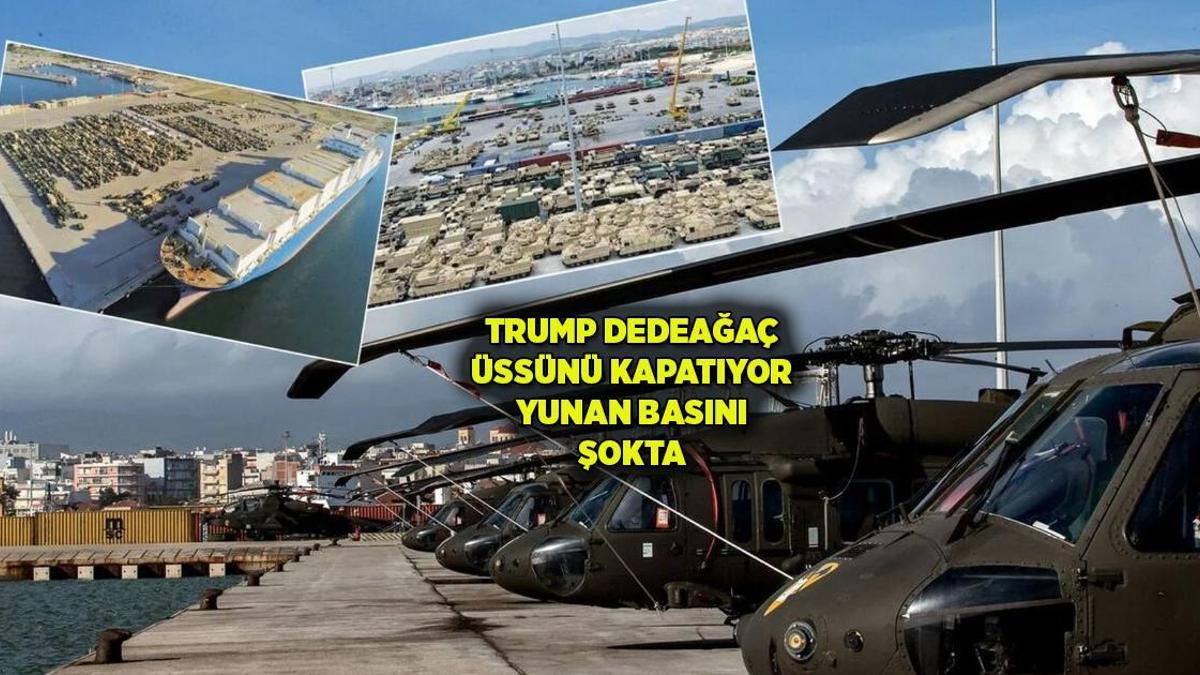 Son dakika... Trump'tan Dedeağaç emri, Yunan basını şokta