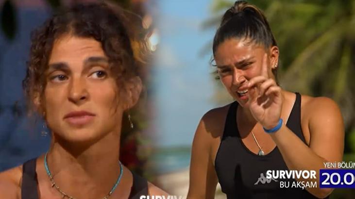 Survivor'da ada konseyinde ortalık karıştı! Eleme adayı olan Pınar ve Ayşe arasında gerginlik