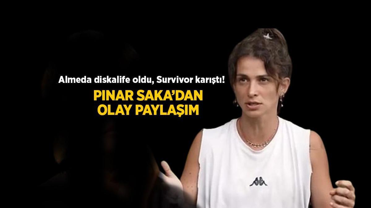 Survivor haberleri: Almeda Baylan diskalifiye oldu! Pınar Saka'nın Instagram gönderisi olay oldu