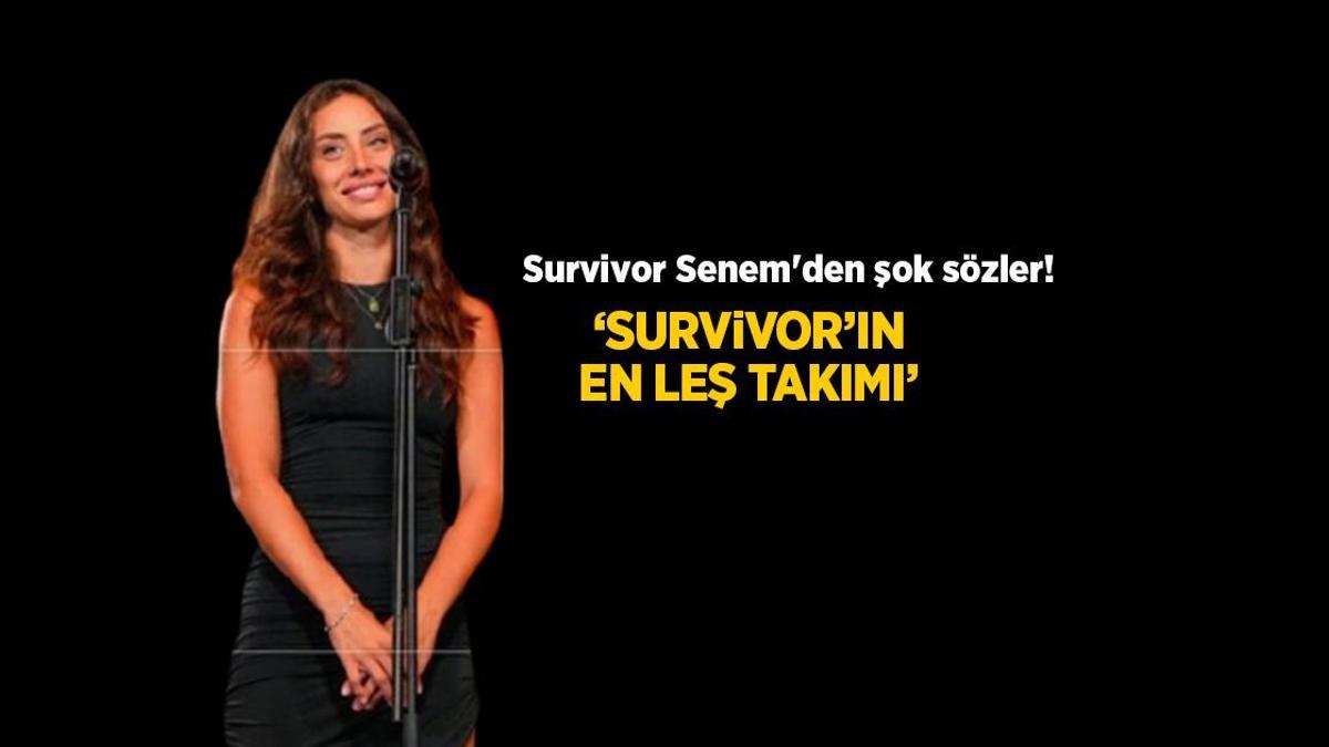Survivor haberleri: Survivor Senem Genç'ten Gönüllüler takımına şok sözler! 'Survivor tarihinin açık ara en leş takımı'