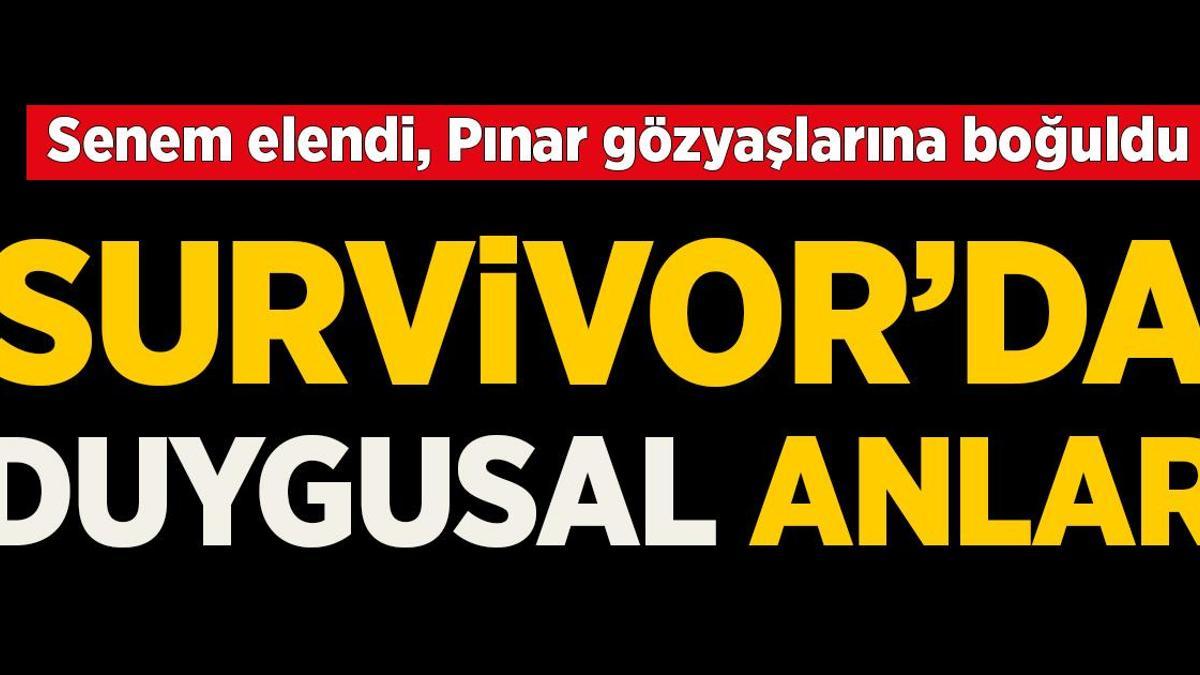 SURVİVOR SENEM SON DAKİKA ELENDİ: Survivor All Star'da Pınar Saka gözyaşlarına boğuldu