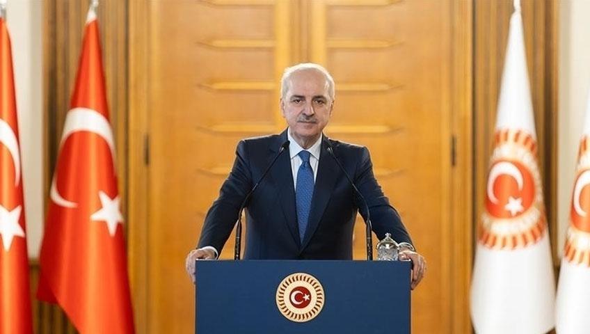 TBMM Başkanı Kurtulmuş, Azerbaycan Milli Meclisi Başkanı ile görüştü