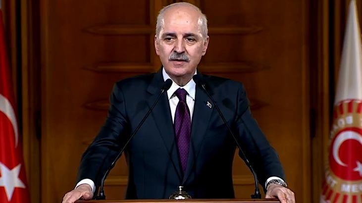 TBMM Başkanı Numan Kurtulmuş: Ümit ederiz ki dünyamız adaleti esas alanların bakış açısıyla şekillensin