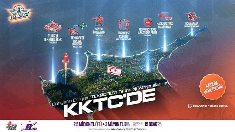 TEKNOFEST KKTC 2025 teknoloji yarışmaları başvuruları başladı!