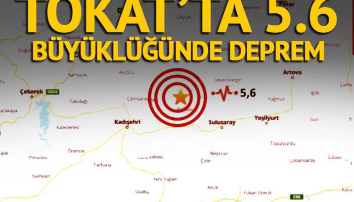 Tokat'ta 5.6 büyüklüğünde deprem! Samsun, Sivas, Kayseri, Çorum'da da hissedildi: Peş peşe açıklamalar, ilk görüntüler geldi: 'Bazı köy evleri yıkıldı' (AFAD-Kandilli son depremler)