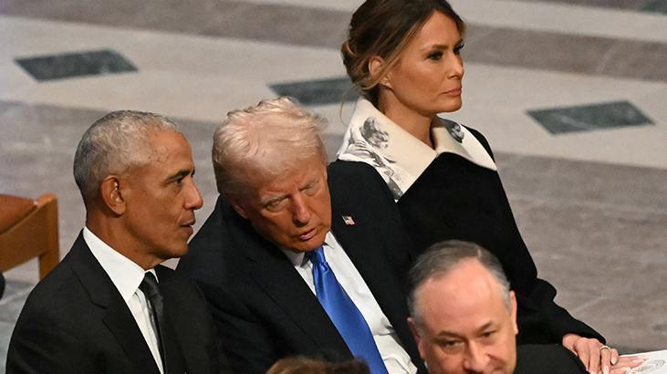 Trump ve Obama kulaktan kulağa! Şu an konuşamıyorum, sessiz bir yer bulmamız lazım