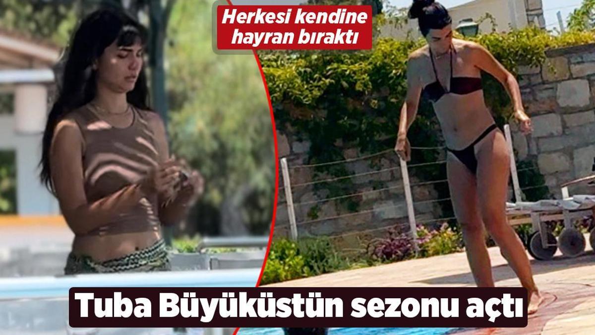 Tuba Büyüküstün sezonu açtı! Herkesi kendine hayran bıraktı