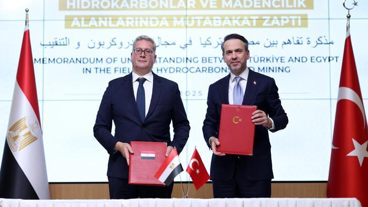 Türkiye ile Mısır'dan enerji anlaşması! Bakan Bayraktar: İlk kez yurt dışında görev yapacak