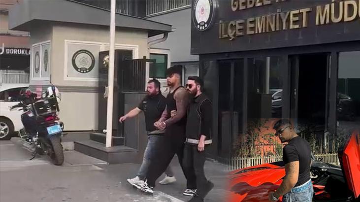 Tutuklanan ünlü rapçi Lvbel C5'in kelepçeli görüntüleri ortaya çıktı