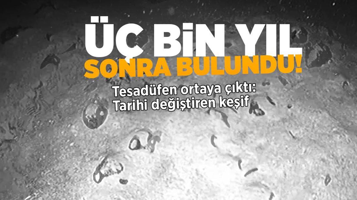 Üç bin yıl sonra bulundu! Tesadüfen ortaya çıktı: Tarihi değiştiren keşif