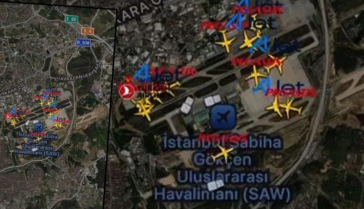 Uçak pistten ayrılmadan geri dönmek zorunda kaldı! 'Doha şu anda kapalı efendim'