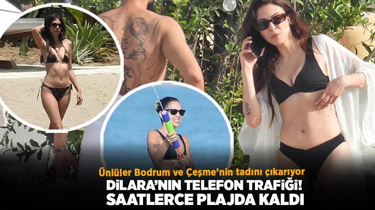 Ünlü isimler soluğu tatilde aldı! Bodrum ve Çeşme'den renkli kareler