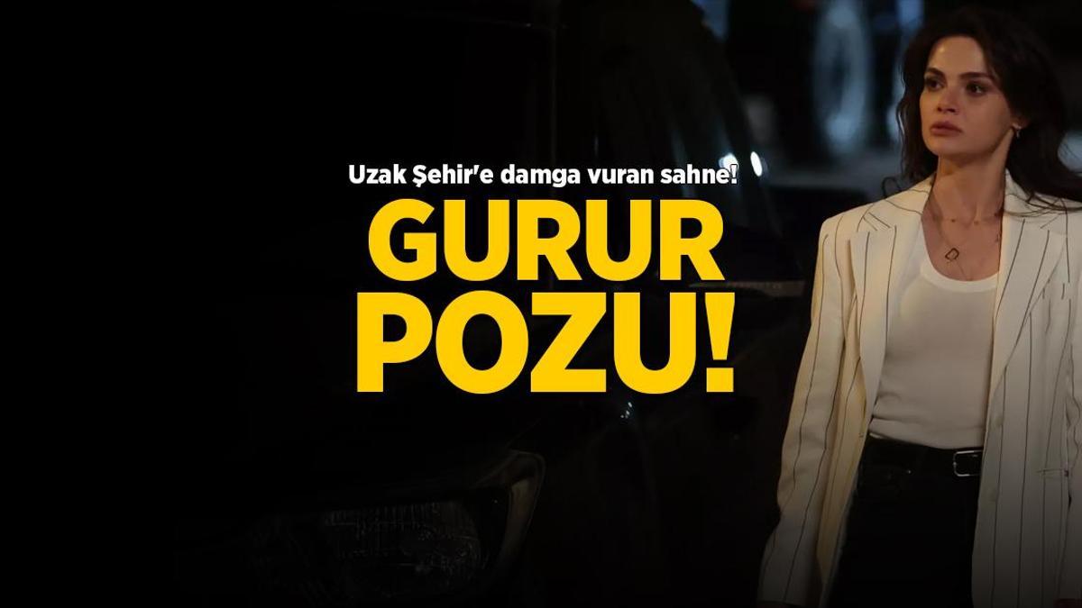 Uzak Şehir'e damga vuran sahne! Sinem Ünsal paylaştı: Gurur pozu