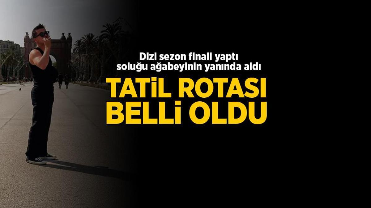 Uzak Şehir'in Kaya'sı Atakan Özkaya tatilde!
