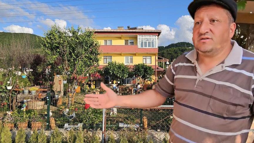 Yapımı tam 4 yıl sürdü! Bir hevesle başladı evin bahçesini gören inanamıyor